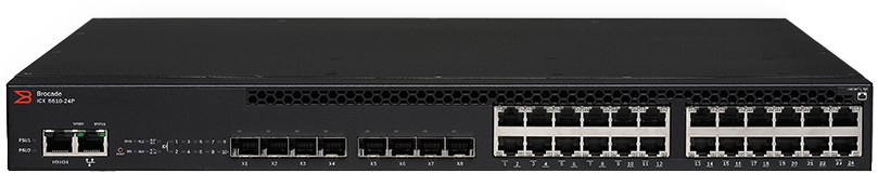 RUCKUS ICX 6610-24P Switch